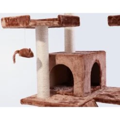 Frisco 72-in Large Base Faux Fur Cat Tree & Condo -Cat Toy Shop 101809 PT3. AC SS1800 V1584452388