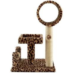 Frisco 28-in Faux Fur Cat Tree -Cat Toy Shop 105072 PT2. AC SS1800 V1584452152