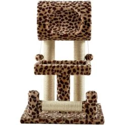 Frisco 28-in Faux Fur Cat Tree -Cat Toy Shop 105072 PT4. AC SS1800 V1584452672