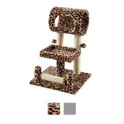 Frisco 28-in Faux Fur Cat Tree -Cat Toy Shop 105072 PT5. AC SS1800 V1584453163