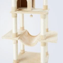 Frisco 78-in Faux Fur Cat Tree & Condo -Cat Toy Shop 128068 PT2. AC SS1800 V1505930983