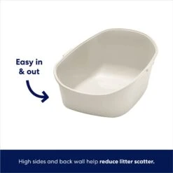 Frisco High Back Cat Litter Box, Extra Large -Cat Toy Shop 141375 PT2. AC SS1800 V1675279993