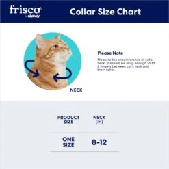 Frisco Rose Polyester Breakaway Cat Collar With Bell -Cat Toy Shop 153160 PT7. AC SS1800 V1701796857