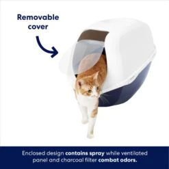 Frisco Hooded Cat Litter Box -Cat Toy Shop 153376 PT2. AC SS1800 V1675279932