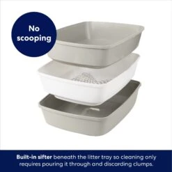 Frisco Sifting Cat Litter Box, Large -Cat Toy Shop 155658 PT2. AC SS1800 V1675279581