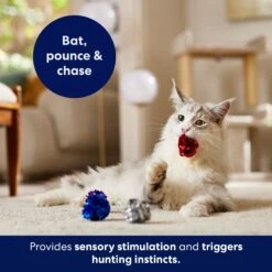 Frisco Colorful Crinkle Ball Cat Toy -Cat Toy Shop 166330 PT5. AC SS1800 V1691784248