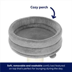 Frisco 24.8-in Heavy Duty Faux Fur Cat Tree -Cat Toy Shop 169397 PT3. AC SS1800 V1667229720