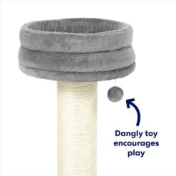 Frisco 24.8-in Heavy Duty Faux Fur Cat Tree -Cat Toy Shop 169397 PT4. AC SS1800 V1667229719