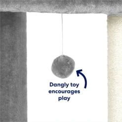 Frisco 42-in Heavy Duty Faux Fur Cat Tree & Condo -Cat Toy Shop 169398 PT4. AC SS1800 V1667229308