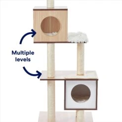 Frisco 62-in Modern Cat Tree & Condo -Cat Toy Shop 177901 PT3. AC SS1800 V1667228724