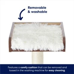 Frisco 62-in Modern Cat Tree & Condo -Cat Toy Shop 177901 PT4. AC SS1800 V1667227997