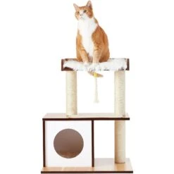 Frisco 28.5-in Modern Cat Tree & Condo 10 Frisco 28.5-in Modern Cat Tree & Condo -Cat Toy Shop 177907 PT4. AC SS1800 V1584453118