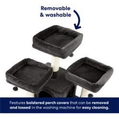 Frisco 68-in Faux Fur Cat Tree & Condo -Cat Toy Shop 180384 PT3. AC SS1800 V1669908644