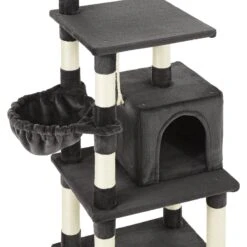 Frisco 59-in Faux Fur Cat Tree & Condo -Cat Toy Shop 180387 PT4. AC SS1800 V1584453197