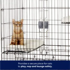 Frisco Collapsible Wire Cat Cage Playpen -Cat Toy Shop 185867 PT4. AC SS1800 V1671120932