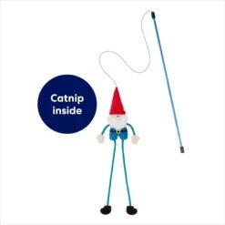 Frisco Gnome Teaser Wand Cat Toy With Catnip -Cat Toy Shop 204545 PT2. AC SS1800 V1686579199