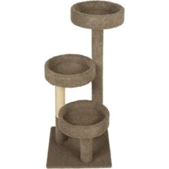 Frisco 50-in Real Carpet Wooden Cat Tree -Cat Toy Shop 208930 PT4. AC SS1800 V1589221429
