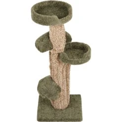 Frisco 49-in Tree-Shaped Real Carpet Wooden Cat Tree -Cat Toy Shop 208944 PT3. AC SS1800 V1647632803