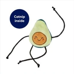 Frisco Dangly Avocado Buddy Plush Cat Toy With Catnip -Cat Toy Shop 213846 PT2. AC SS1800 V1691783910