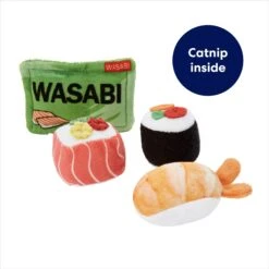 Frisco Sushi Plush Cat Toy With Catnip -Cat Toy Shop 213910 PT2. AC SS1800 V1691783971