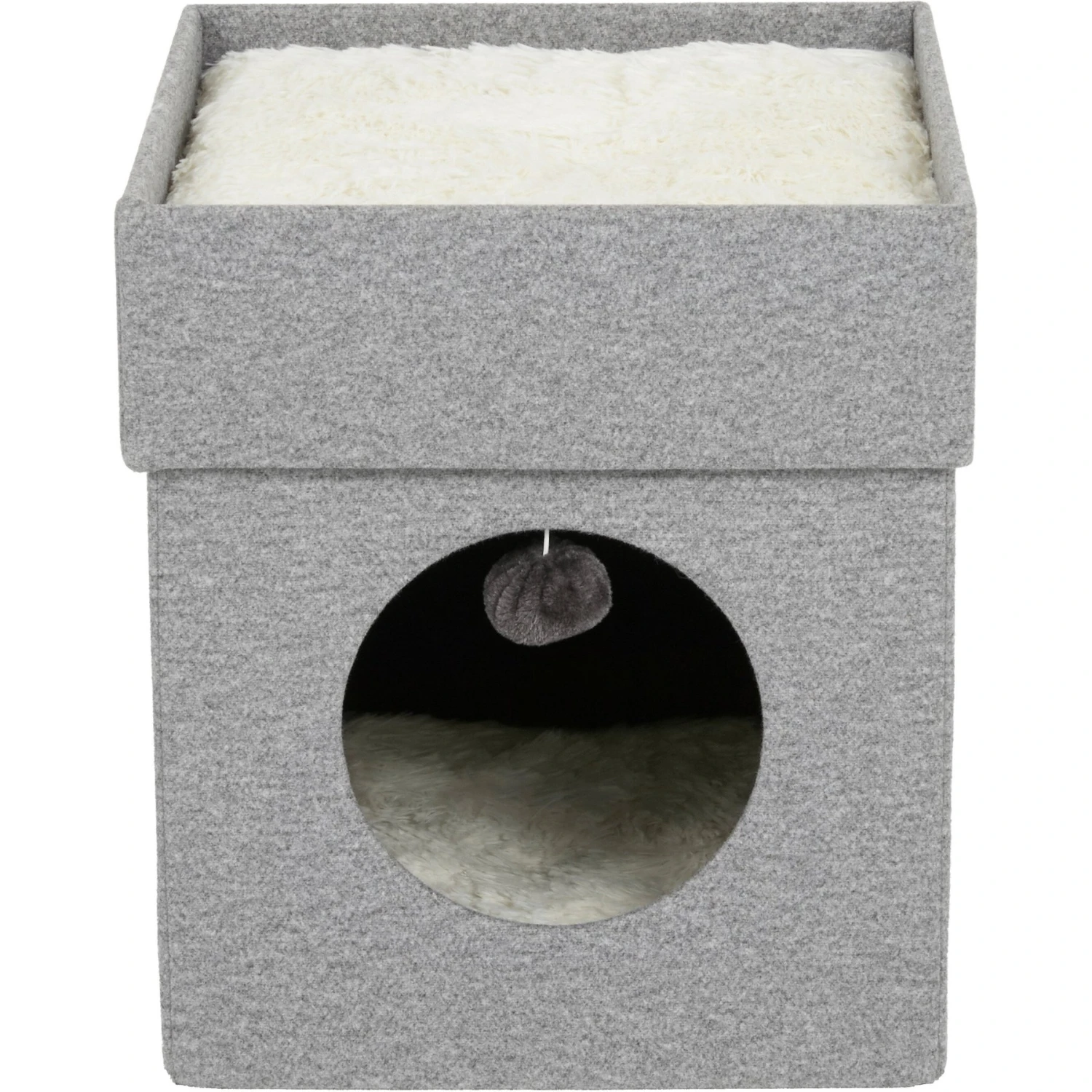 Frisco Single Cube Stackable And Collapsible Cat Condo 4 Frisco Single Cube Stackable And Collapsible Cat Condo - Image 4