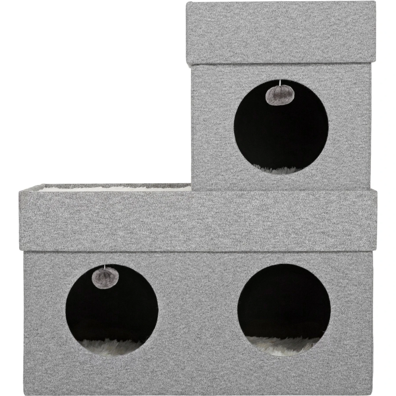 Frisco Single Cube Stackable And Collapsible Cat Condo 7 Frisco Single Cube Stackable And Collapsible Cat Condo - Image 7