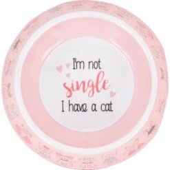 Frisco Pink Cute Cats Melamine Bowl -Cat Toy Shop 216043 PT3. AC SS1800 V1591020690
