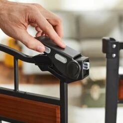 Frisco Wood Accents Extra Tall Auto-close Dog Gate -Cat Toy Shop 221968 PT2. AC SS1800 V1595282174