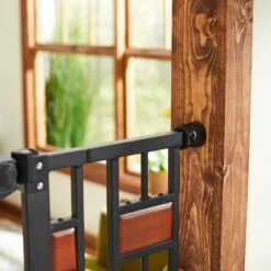 Frisco Wood Accents Extra Tall Auto-close Dog Gate -Cat Toy Shop 221968 PT3. AC SS1800 V1595282171