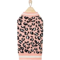 Frisco Leopard Print Dog & Cat Sweater -Cat Toy Shop 223755 PT3. AC SS1800 V1599500514