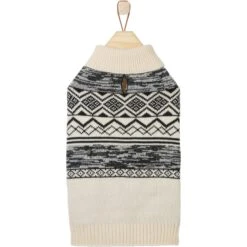 Frisco Black & Cream Turtleneck Sweater -Cat Toy Shop 223850 PT3. AC SS1800 V1599053779