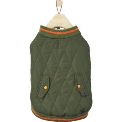 Frisco Mediumweight Insulated Quilted Bomber Dog & Cat Coat -Cat Toy Shop 223977 PT3. AC SS1800 V1599054413