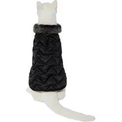 Frisco Mediumweight Chevron Insulated Quilted Dog & Cat Coat -Cat Toy Shop 224001 PT2. AC SS1800 V1628777241