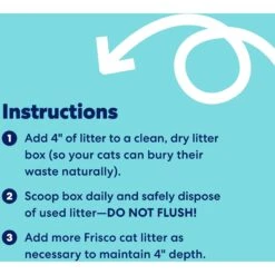 Frisco Lightweight Unscented Clumping Cat Litter -Cat Toy Shop 230716 PT5. AC SS1800 V1657656284