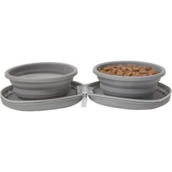 Frisco Travel Collapsible Silicone Dog & Cat Bowl -Cat Toy Shop 232062 PT3. AC SS1800 V1605134535