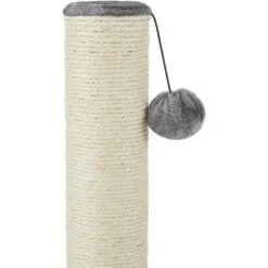 Frisco 21-in Sisal Cat Scratching Post With Toy & Groomer -Cat Toy Shop 236533 PT3. AC SS1800 V1617109609