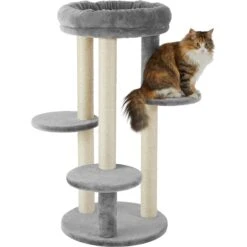Frisco 41-in Faux Fur Cat Tree -Cat Toy Shop 236538 PT2. AC SS1800 V1615987393