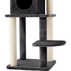 Frisco 55-in Faux Fur Cat Tree & Condo -Cat Toy Shop 236542 PT5. AC SS1800 V1616073614