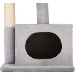 Frisco 24.8-in Faux Fur Cat Tree & Condo -Cat Toy Shop 236544 PT3. AC SS1800 V1637693675
