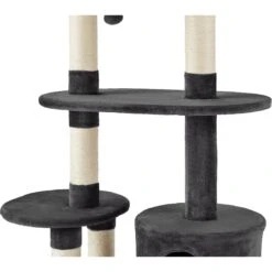 Frisco 48.25-in Heavy Duty Faux Fur Cat Tree & Condo -Cat Toy Shop 238154 PT4. AC SS1800 V1616074725