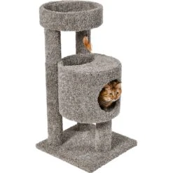 Frisco 36-in Real Carpet Wooden Cat Tree -Cat Toy Shop 244521 PT2. AC SS1800 V1603302685