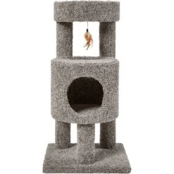 Frisco 36-in Real Carpet Wooden Cat Tree -Cat Toy Shop 244521 PT3. AC SS1800 V1603202588