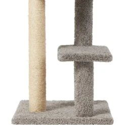 Frisco 41.5-in Real Carpet Wooden Cat Tree -Cat Toy Shop 244527 PT5. AC SS1800 V1603290985