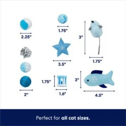 Frisco Holiday Stocking Variety Pack Cat Toy With Catnip, 25 Count -Cat Toy Shop 244939 PT2. AC SS1800 V1694809487