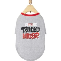 Frisco Little Trouble Maker Dog & Cat T-Shirt -Cat Toy Shop 248639 PT3. AC SS1800 V1644960083