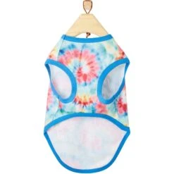 Frisco Pawsitive Vibes Tiedye Print Dog & Cat T-Shirt -Cat Toy Shop 248783 PT4. AC SS1800 V1637653905