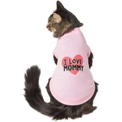 Frisco I Love Mommy Dog & Cat T-Shirt -Cat Toy Shop 249271 PT2. AC SS1800 V1624611464