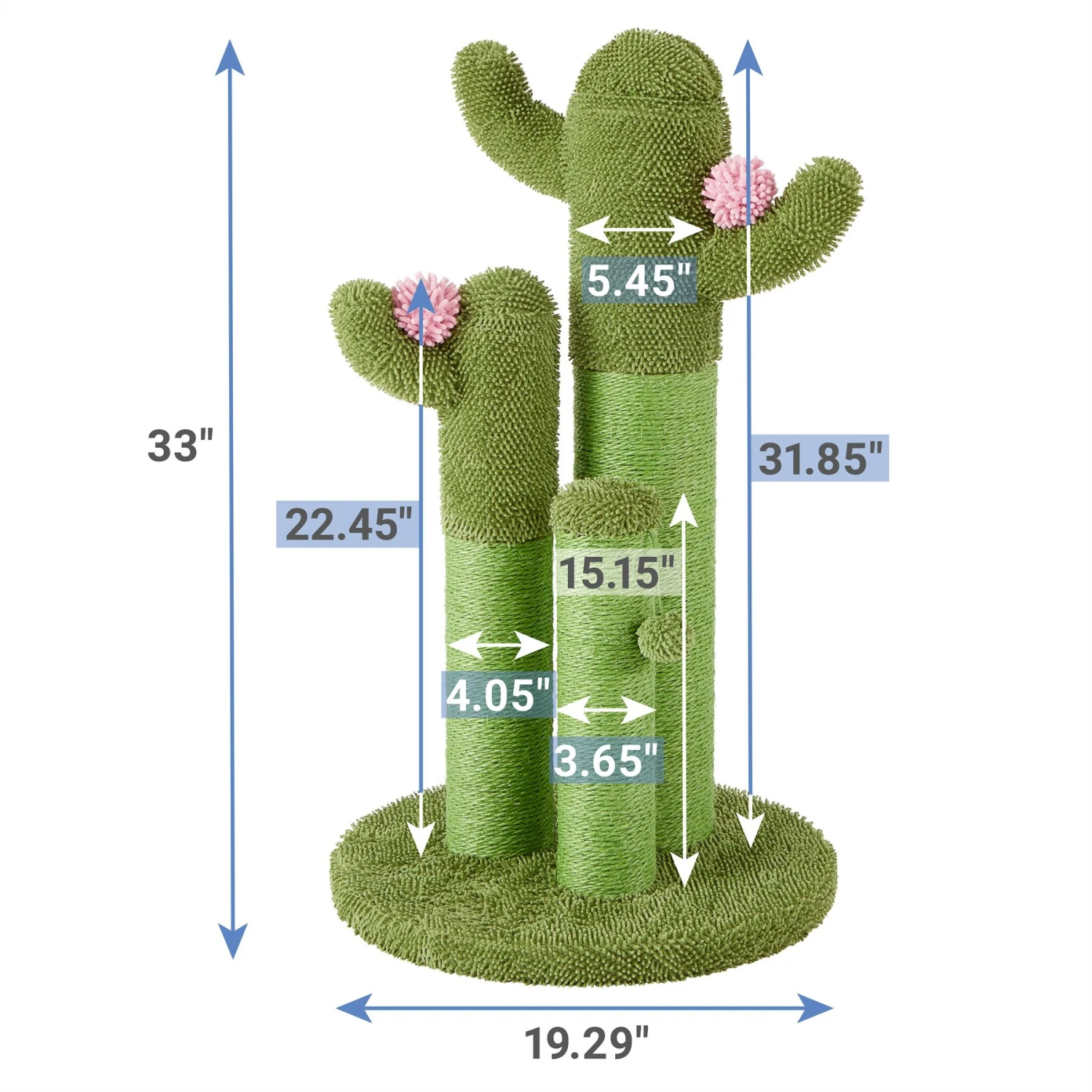 Frisco Cactus Cat Scratching Post 2 Frisco Cactus Cat Scratching Post - Image 2