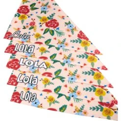 Frisco Floral Personalized Dog & Cat Bandana -Cat Toy Shop 254255 PT4. AC SS1800 V1618508284