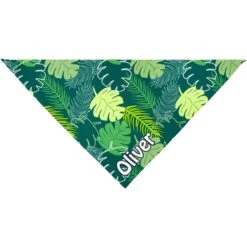 Frisco Tropical Palms Personalized Dog & Cat Bandana -Cat Toy Shop 254259 PT2. AC SS1800 V1696443248